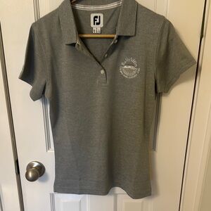 FootJoy Heather Gray Polo Shirt